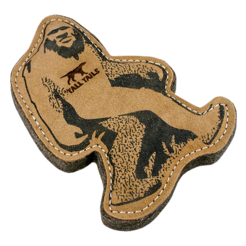 Tall Tails Big Jr. Natural Leather Fetch Toy Gift for Small Medium Large Dogs - Image 3